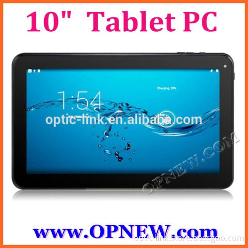 10 inch quad core tablet pc hdm i support ebook build-in Bluetooth Wifi Camera tablet computer external 3G
